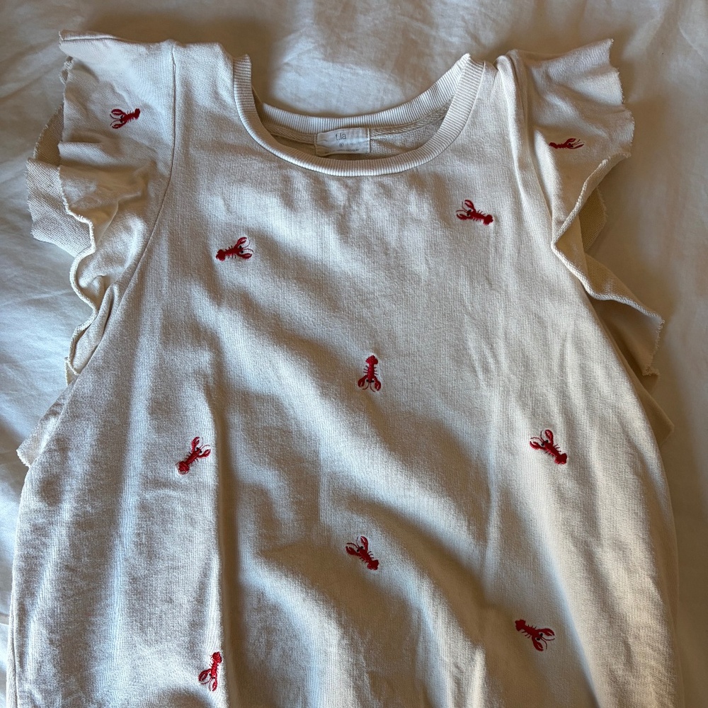 Anthro sleeveless lobster tank